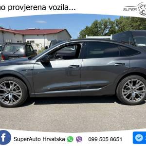 Audi e-tron SB 55 95 kWh S-line 408 KS, ZRAČNI+PANO+VIRT+GR SJED+360+HEAD