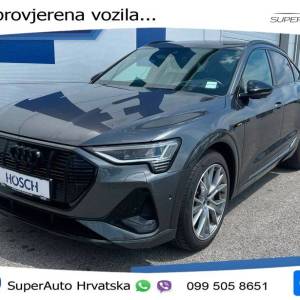 Audi e-tron SB 55 95 kWh S-line 408 KS, ZRAČNI+PANO+VIRT+GR SJED+360+HEAD