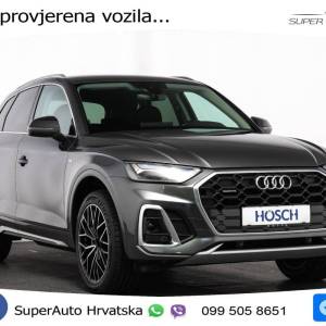 Audi Q5 40 TDI quattro ultra S tronic S line 204 KS, ACC+KAM+VIRT+NAVI