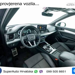 Audi Q5 40 TDI quattro ultra S tronic 2xS line 204 KS, ACC+360+PANO+VIRT+NAVI