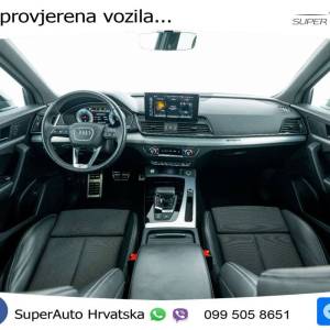 Audi Q5 40 TDI quattro ultra S tronic 2xS line 204 KS, ACC+360+PANO+VIRT+NAVI