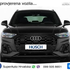 Audi Q5 40 TDI quattro ultra S tronic 2xS line 204 KS, ACC+360+PANO+VIRT+NAVI