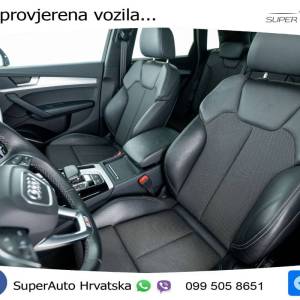 Audi Q5 40 TDI quattro ultra S tronic 2xS line 204 KS, ACC+360+PANO+VIRT+NAVI