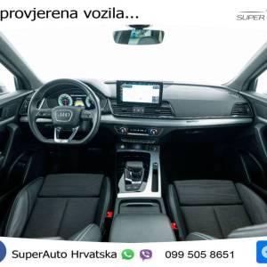 Audi Q5 50 TFSIe quattro S tronic 2xS line 299 KS, KAM+VIRT+NAVI