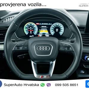 Audi Q5 50 TFSIe quattro S tronic 2xS line 299 KS, KAM+VIRT+NAVI