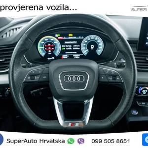Audi Q5 50 TFSIe quattro S tronic 2x S line 299 KS, ACC+KAM+GR SJED+VIRT+NAVI