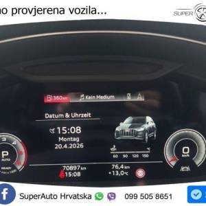 Audi Q7 50 TDI quattro Aut. S line 286 KS, KAM+KEY+GR SJED+VIRT+LANE