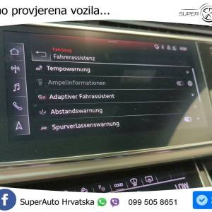 Audi Q8 50 TDI V6 quattro tiptronic S Line 286 KS, ZRAČNI+ACC+4xGR SJED+360+PDC