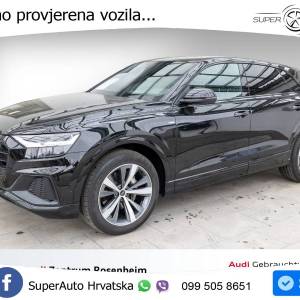 Audi Q8 50 TDI V6 quattro tiptronic S Line 286 KS, ZRAČNI+LED+TEM+GR SJED+KAM