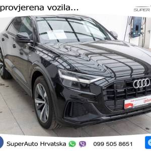 Audi Q8 50 TDI V6 quattro tiptronic S Line 286 KS, ZRAČNI+LED+TEM+GR SJED+KAM