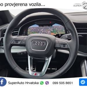 Audi Q8 50 TDI V6 quattro tiptronic S Line 286 KS, ZRAČNI+MASAŽA+GR SJED+360+PDC