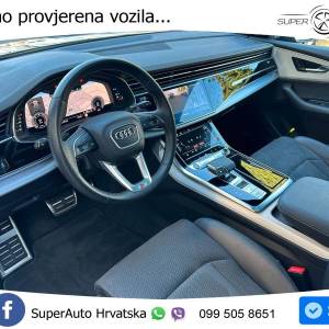 Audi Q8 50 TDI V6 quattro tiptronic S Line 286 KS, ZRAČNI+ACC+4xGR SJED+360+PDC