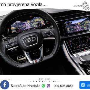 Audi Q8 50 TDI V6 quattro tiptronic 2xS Line 286 KS, ZRAČNI+TEM+GR SJED+360+PDC