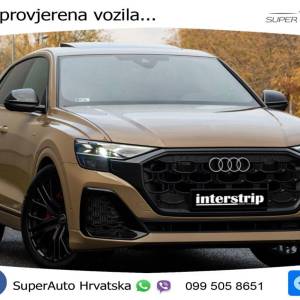 Audi Q8 60 TFSIe quattro Aut. S line 489 KS, ZRAČNI+KAM+GR SJED+PANO+VIRT