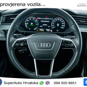 Audi Q8 e-tron 50 95 kWh quattro 340 KS, ACC+KAM+GR SJED+VIRT+PARK