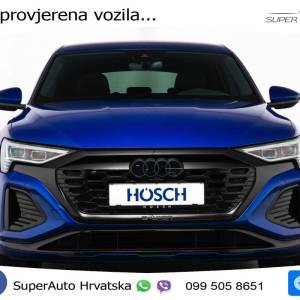Audi Q8 e-tron 55 quattro 2x S line 408 KS, ZRAČNI+ACC+KAM+GR SJED+VIRT+NAVI