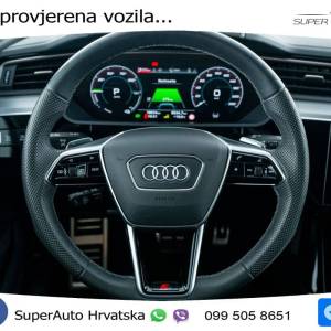 Audi Q8 e-tron 55 quattro 2x S line 408 KS, ZRAČNI+ACC+KAM+GR SJED+VIRT+NAVI