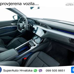 Audi Q8 e-tron SB 50 quattro 2xS line 340 KS, ZRAČNI+360+GR SJED+VIRT+NAVI