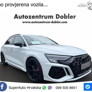 Audi RS3 SB 2.5 TFSI quattro S tronic 400 KS, ACC+KAM+GR SJED+VIRT+ASIST+MASAŽA