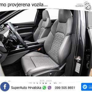 Audi SQ8 e-tron 114 kWh quattro 503 KS, PANO+ZRAČ+360+GR SJED+ACC+HEAD+KEY+LANE
