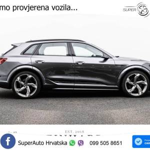 Audi SQ8 e-tron 114 kWh quattro 503 KS, PANO+ZRAČ+360+GR SJED+ACC+HEAD+KEY+LANE