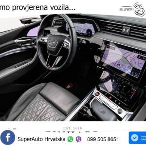 Audi SQ8 e-tron 114 kWh quattro 503 KS, PANO+ZRAČ+360+GR SJED+ACC+HEAD+KEY+LANE
