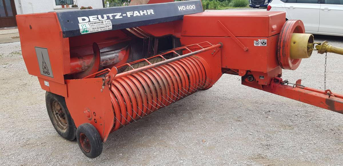Balirka DEUTZ FAHR HD 400