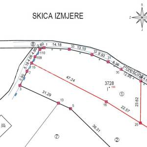 Bizek, ulica Poreščina - građevinsko zemljište 1.164 m²
