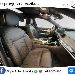 BMW 750e xDrive Steptronic 489 KS, LED+MASAŽA+ACC+4xGR SJED+360+PDC