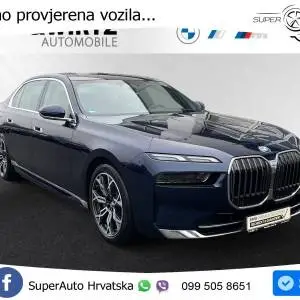 BMW 750e xDrive Steptronic 489 KS, LED+ACC+MASAŽA+4xGR SJED+360+PDC