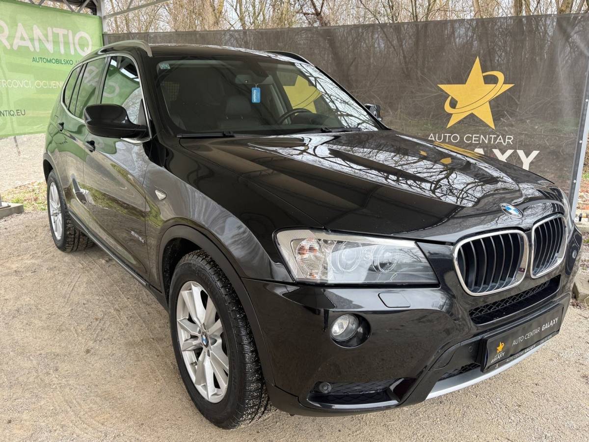 BMW X3 sDrive18d automatikPANORAMAKOŽASVI SERVISI