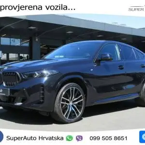 BMW X6 40d xDrive Steptronic M Sport 352 KS, LED+ACC+4xGR SJED+360+PANO+CARBON