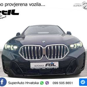 BMW X6 40d xDrive Steptronic M Sport 340 KS, LED+TEM+4xGR SJED+KAM+PANO