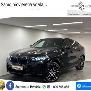 BMW X6 40d xDrive Steptronic M Sport 352 KS, MASAŽA+ACC+4xGR SJED+360+PANO