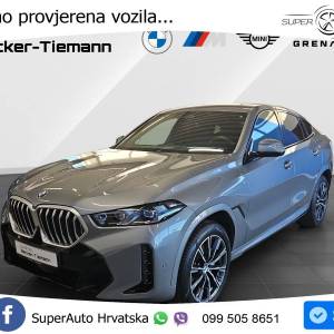 BMW X6 40d xDrive Steptronic M Sport 340 KS, LED+ACC+4xGR SJED+360+PANO