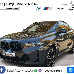 BMW X6 40d xDrive Steptronic M Sport 340 KS, LED+ACC+4xGR SJED+360+PANO