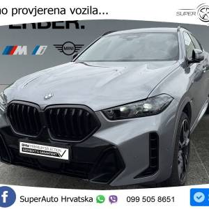 BMW X6 40d xDrive Steptronic M Sport 340 KS, LED+ACC+4xGR SJED+360+PANO
