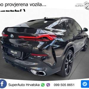 BMW X6 40d xDrive Steptronic M Sport 340 KS, LED+ACC+4xGR SJED+360+PANO