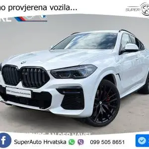 BMW X6 40d xDrive Steptronic M Sport 340 KS, LASER+ACC+4xGR SJED+360+PANO