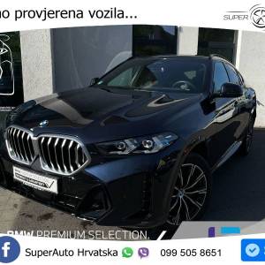 BMW X6 40d xDrive Steptronic M Sport 352 KS, LED+ACC+4xGR SJED+360+PANO
