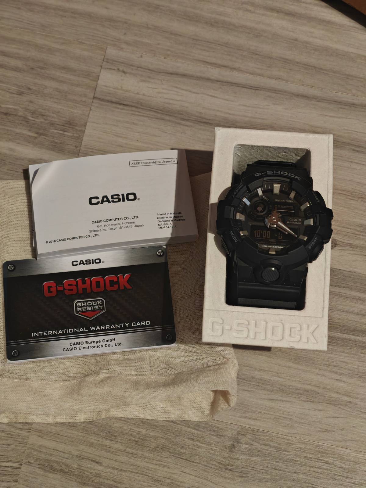 Casio sat muški