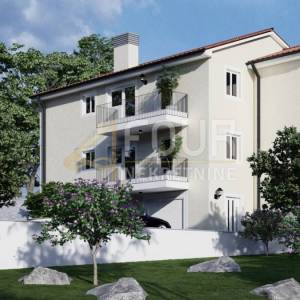 Čavle, novogradnja, 284.67m2, kuća s dva stana i garažom