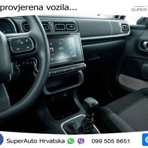 Citroen C3 1.2 PureTech 110 KS, LED+TEM+KLIMA+DAB