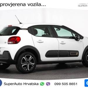 Citroen C3 1.2 PureTech 110 KS, LED+TEM+KLIMA+DAB