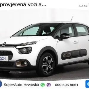 Citroen C3 1.2 PureTech 110 KS, LED+TEM+KLIMA+DAB