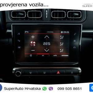 Citroen C3 1.2 PureTech 110 KS, LED+TEM+KLIMA+DAB