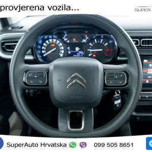 Citroen C3 1.2 PureTech 110 KS, LED+TEM+KLIMA+DAB