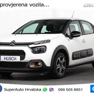 Citroen C3 1.2 PureTech 110 KS, LED+TEM+KLIMA+DAB