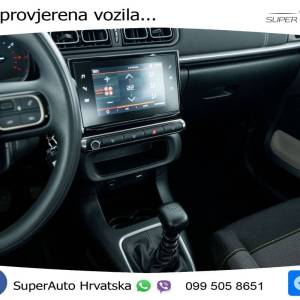 Citroen C3 1.2 PureTech 110 KS, LED+TEM+KLIMA+DAB