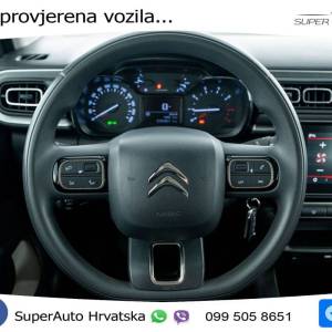 Citroen C3 1.2 PureTech 110 KS, LED+TEM+KLIMA+DAB
